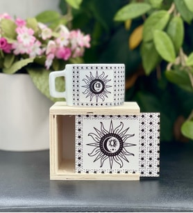 Tarot Tasarımlı Kutulu Kupa