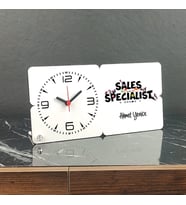 Sales Specialist Ahşap Masa Saati