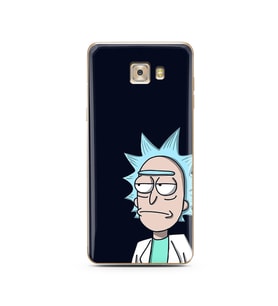 Stranger Tasarım Süper Şeffaf Silikon Telefon Kılıfı Samsung C7 Pro 