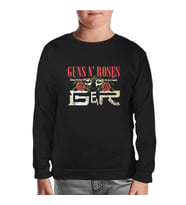 Guns N'Roses - Logo Siyah Çocuk Sweatshirt