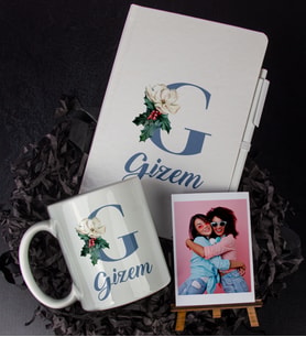 Kişiye Özel Defter Kalem Kupa Ve Fotoğraflık Seti 85921