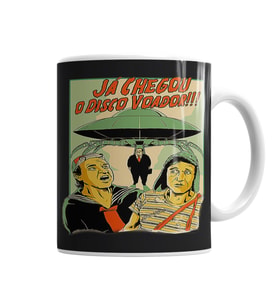 Chaves Ja Chegou O Disco Voador Kupa Bardak Porselen