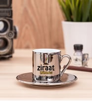 Ziraat Mühendisi Silver Türk Kahvesi Fincanı