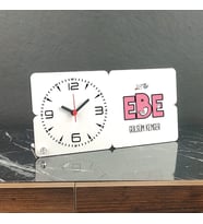 Ebe Ahşap Masa Saati 001