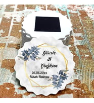 Magnet Hediyelik - Çiçek Tasarım - Düğün, Nişan, Nikah, Söz, Kına Hatırası Magnet
