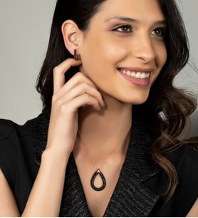 Gümüş Zirkon Taşlı Abiye Günlük Tasarım Set (Rose)