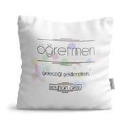 BK Gift Kişiye Özel Öğretmen Anlamı Dekoratif Yastık  1