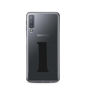Samsung A7 (2018) Harf Tasarımlı Telefon Kılıfı I-Harfi 