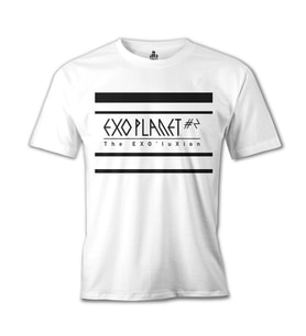 EXO - Exo'Luxion Beyaz Erkek Tshirt
