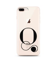 Iphone 7 Plus Harf Tasarımlı Telefon Kılıfı Q-Harfi 