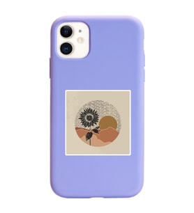 Lila Lansman Telefon Kılıfı Iphone 11
