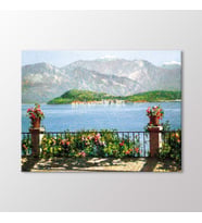 Arty Tablo Isola Bella'nın Görünüşü Tablo (Karışık)