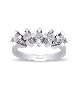 0.50 Ct Pırlanta Beştaş Yüzük