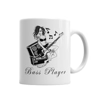 Bass Player Baixista Slapbass Br Kupa Bardak Porselen