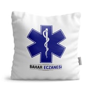 BK Gift Kişiye Özel Mesleki Eczane Dekoratif Yastık  2