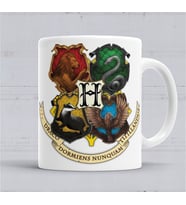 Harry Potter Hogwarts Logo Gryffindor Slytherin Kupa Bardak