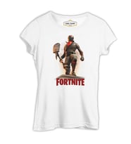 Fortnite - Horror Beyaz Kadın Tshirt