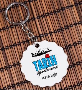 Tarih Öğretmeni Anahtarlık