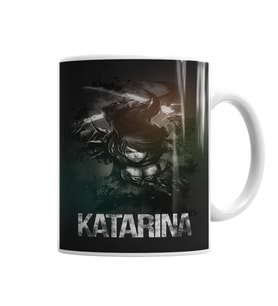 League Of Legends Katarina Kupa  Bardak Porselen