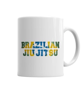 Brazilian Jiu Jitsu Kupa Bardak Porselen