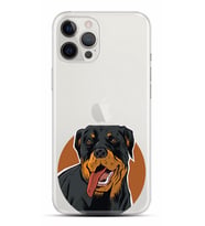 Kılıfland Apple iPhone 12 Pro Kılıf Silikon Resimli Kapak Rotweiller Stok 637