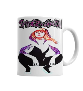 Spider Gwen Kupa Bardak Porselen