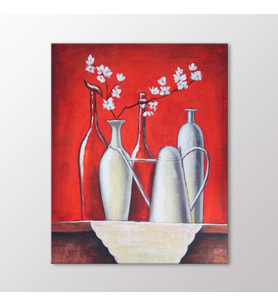 Arty Tablo Vazolar ve Çiçek Tablo (Karışık)