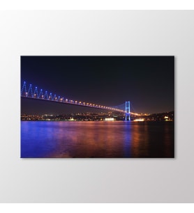 Arty Tablo Boğaz Köprüsü Tablo (Karışık)
