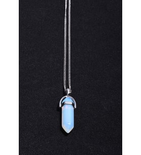 Opal Doğaltaş Çivi Kolye Tky0018