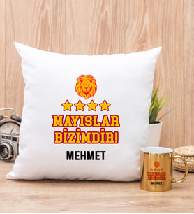 Mayıslar Bizimdir Taraftar Yastık ve Gold Kupa Bardak
