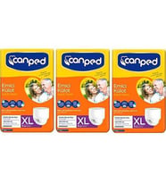 Canped Emici Külot Hasta Bezi XL ( Extra Large ) 30 Adet 3'lü