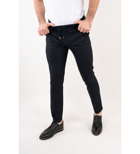 ECER SLİMFİT BELİ LASTİKLİ ERKEK PANTOLON (Lacivert)