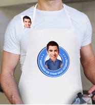 BK Gift Kişiye Özel Kolay Yetişmiyor Karikatür Beyaz Erkek Mutfak Önlüğü  2