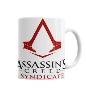 Assassins Creed ört Syndicate Kupa Bardak Porselen
