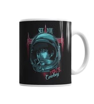 Space Cowboy Kupa Bardak Porselen