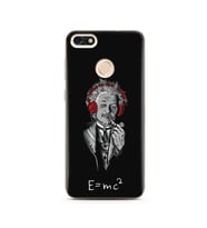 Einstein Tasarım Süper Şeffaf Silikon Telefon Kılıfı Huawei P9 Lite 2017 Mini 