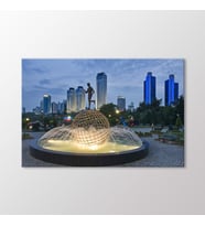 Arty Tablo Istanbul City Tablo (Karışık)