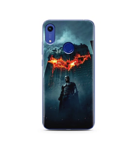 Batman Tasarım Süper Şeffaf Silikon Telefon Kılıfı Huawei Honor 8A 