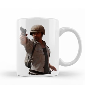 Player Unknown's Battlegrounds Pubg  Kupa Bardak Porselen