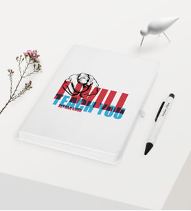 BK Gift Kişiye Özel İngilizce Öğretmeni Temalı Beyaz Defter Kalem Hediye Seti - 2