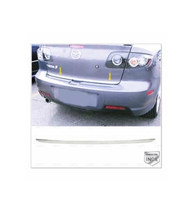 Mazda 3 Krom Bagaj Alt Çıtası 2003-2009 P.Çelik SEDAN