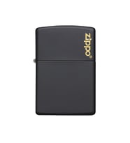 Zippo Çakmak Mat Siyah Zippo Logo 218-067278