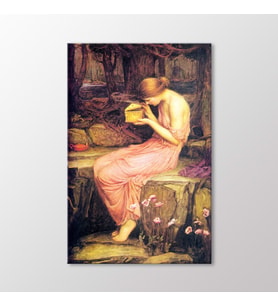 Arty Tablo Altın Kutuyu Açan Pysche, 1903 Tablo (Karışık)