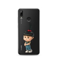 Agnes Tasarımlı Süper Şeffaf Silikon Telefon Kılıfı Huawei P Smart (2019)