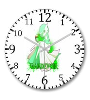 Gardevoir Duvar Saati Bombeli Gercek Cam
