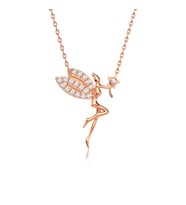 Küçük Peri Rose Gümüş Kolye
