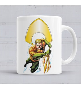 Aquaman Dc Kupa Bardak Porselen