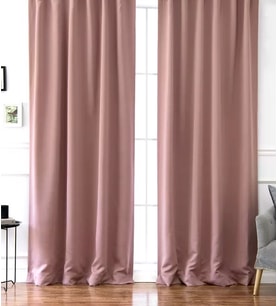 Evdepo Home Hazır Karartma Blackout Pilesiz Fon Perde GLKRS26901  50 x 250