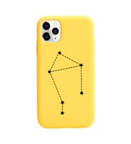 Terazi Burcu (Libra) Yıldız Haritası Tasarımlı Kılıf iPhone 11 Pro