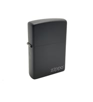 Zippo Çakmak Mat Siyah Zippo Logo 218-067277